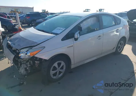 2013 Toyota Prius Three z USA, uszkodzony, nr VIN JTDKN3DUXD5540702